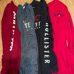 Mens Hollister long sleeve shirts bundle deal